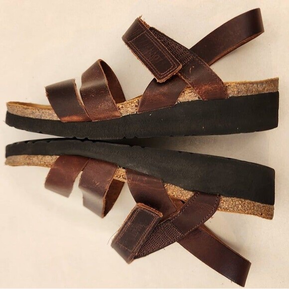 Naot Kayla Sandals Buffalo Leather Sz 6.5 (37) - Picture 10 of 11